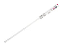 白い伸縮式つっぱり棒６５ｃｍ－１００ｃｍ、Φ１．０ｃｍ－Φ１．３ｃｍ