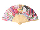紙扇子（浮世絵、歌麿）２１ｃｍ