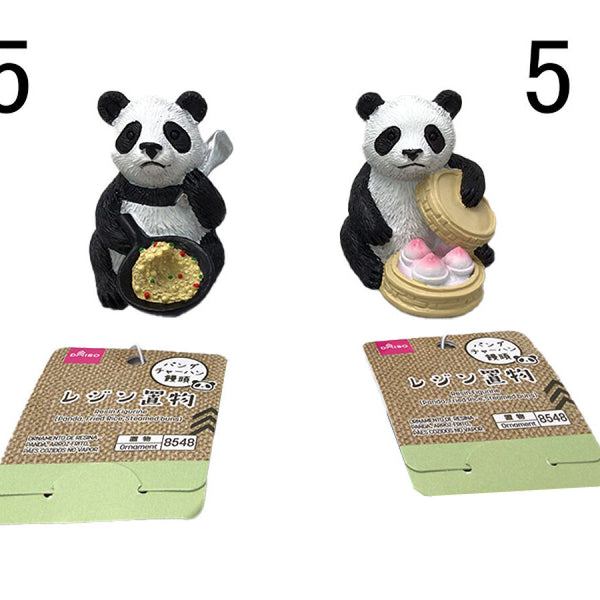 レジン置物（パンダ、チャーハン、饅頭）その他×1個入 -100均 通販