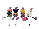 ハロウィン置物（ゆらゆらタイプ、パステル）