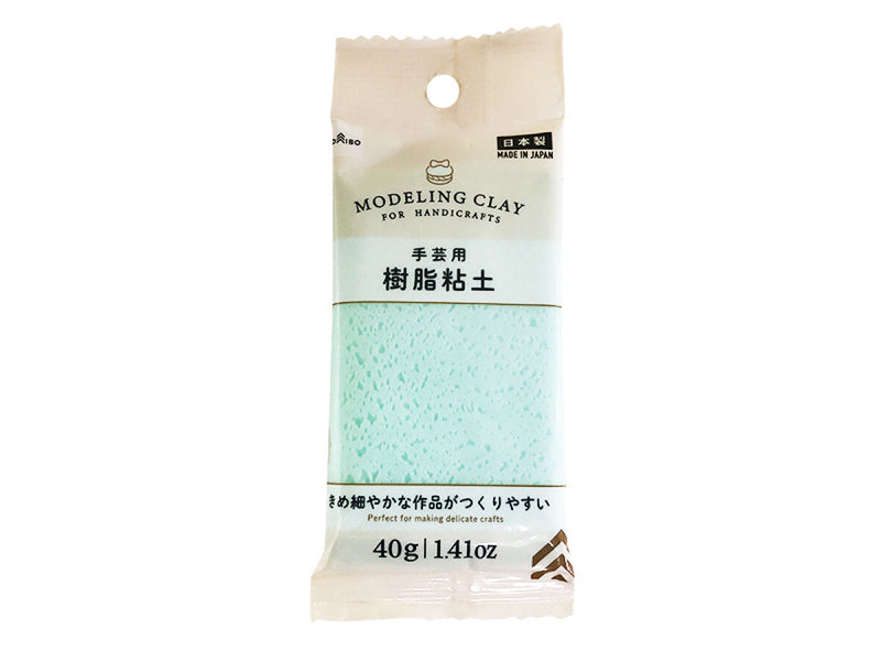 樹脂粘土（パステルグリーン）４０ｇ