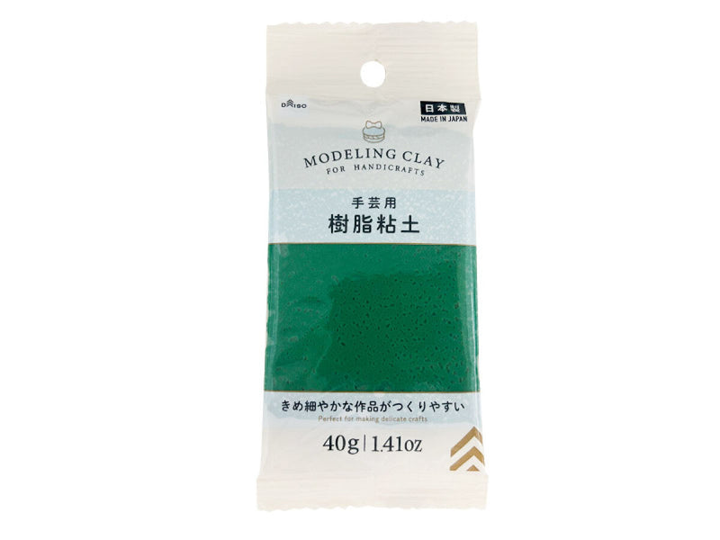 樹脂粘土（グリーン）４０ｇ