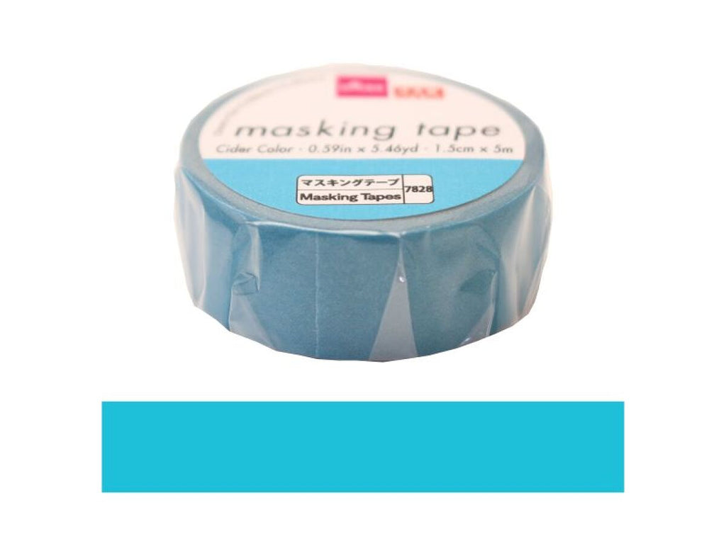 マスキングテープ（サイダーカラー、1．5cm×5m） -100均 通販