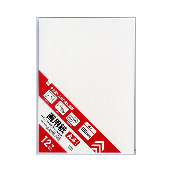 画用紙（A4サイズ、12枚）21cm×29．7cm -100均 通販