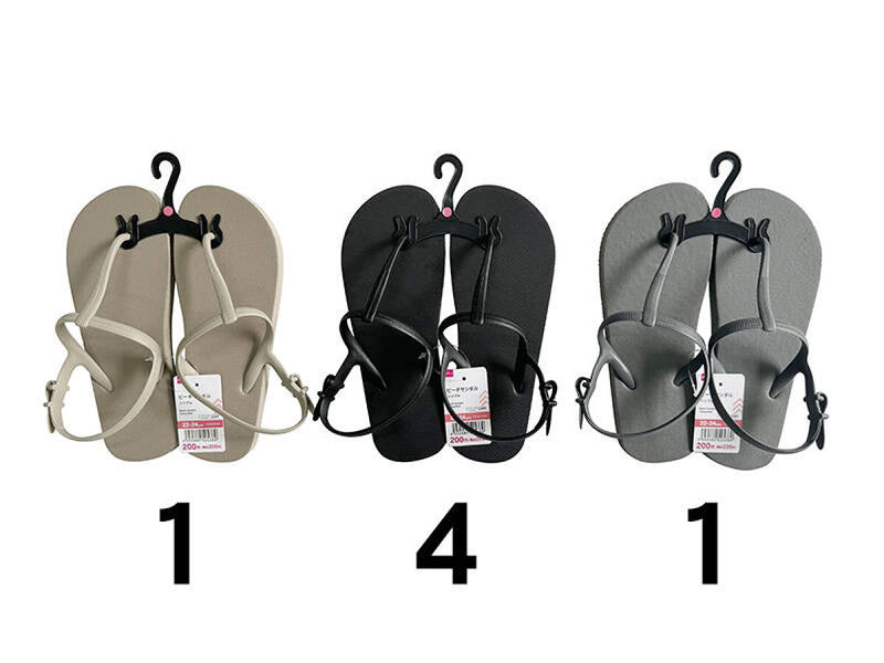 ビーチサンダル（甲ベルト、２２ｃｍ―２４ｃｍ）