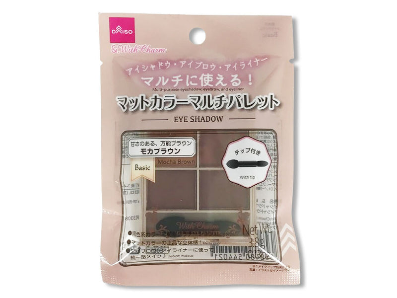 ＆．ＷｉｔｈＣｈａｒｍ　アイシャドウマットカラーマルチパレット　モカブラウン