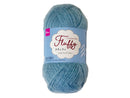 毛糸（フラッフィー、Ｆ１４、アクアブルー）３５ｇ