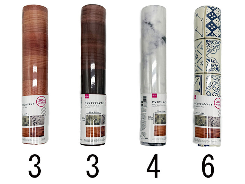 ＰＶＣクッションマット（柄、３３．５ｃｍｘ５０ｃｍ）