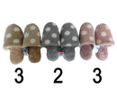 吊り込みスリッパ（低反発、ドット）２３ｃｍ－２５ｃｍ