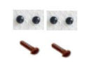 目玉・鼻セット４ｍｍ