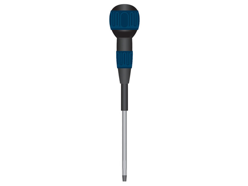先端磁気ボールグリップドライバー（－６ｍｍ）