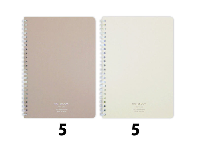 Ａ５リングノート（Ａ罫、４０枚、シンプル）なし