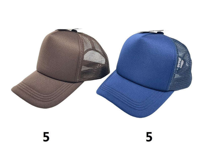 メッシュキャップ（ネイビー／ブラウン） -100均 通販 ダイソー
