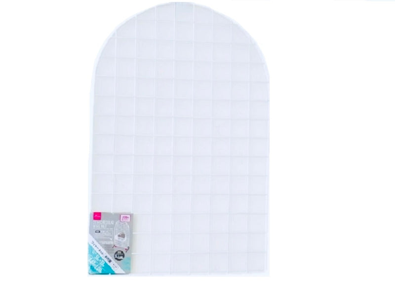 半円型ワイヤーネット（ホワイト）５１ｃｍ×３３ｃｍ