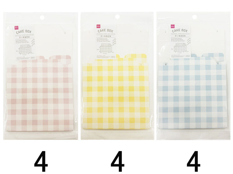 ケーキＢＯＸ（カラー、８ｃｍ×１５．５ｃｍ×９ｃｍ）