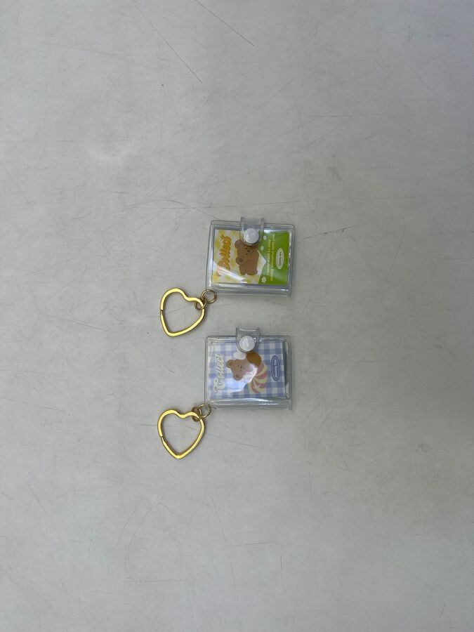 アルバムキーホルダー（くま）