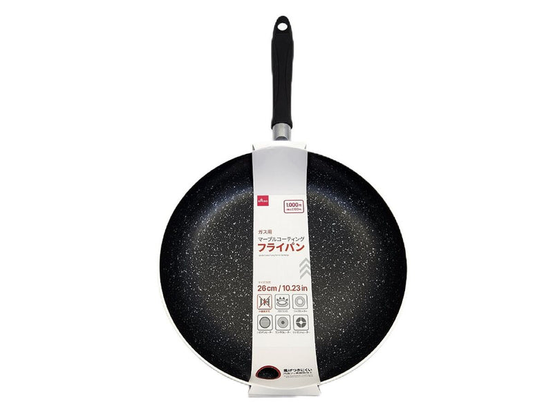 ガス用マーブルコーティングフライパン２６ｃｍ
