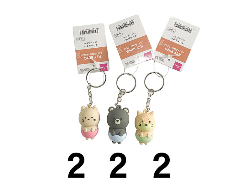 くまねこ様用出品　シュタインズゲートキーホルダー2個 くまねこ様用出品シュタインズゲートキーホルダー2個
