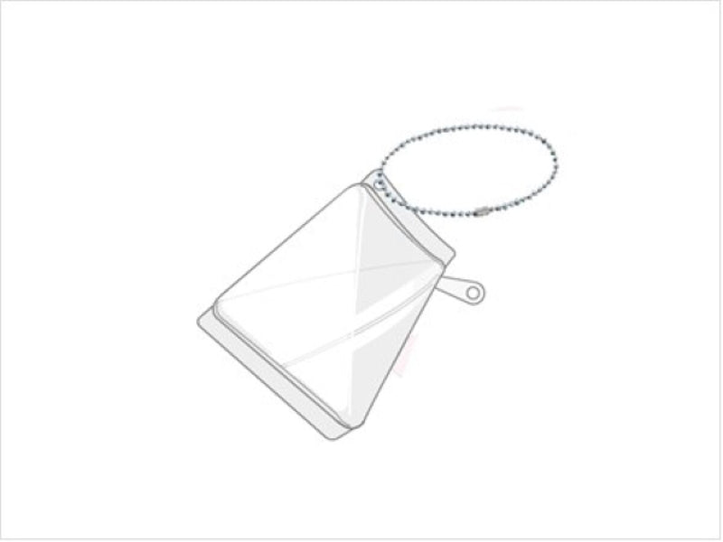 マスコットポーチ（テトラ型）