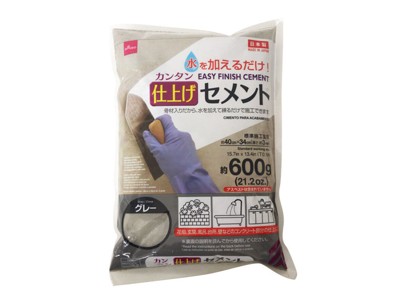 仕上げセメント６００ｇ