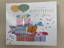 バースデーカード（ダイカット、ハート）