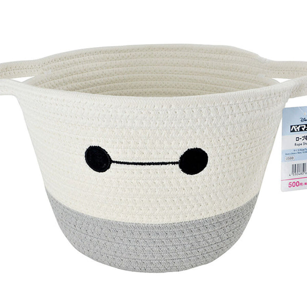 【新品】DAISO ダイソー　ベイマックス　ロープ収納　3個セット ロープ収納、26cmx26cmx18cm（ベイマックス） -100均