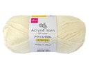 アクリル毛糸（Ａ２、オフホワイト）５０ｇ