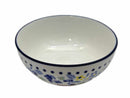 ボウル（ブルーライン、フラワー、約１４ｃｍ）