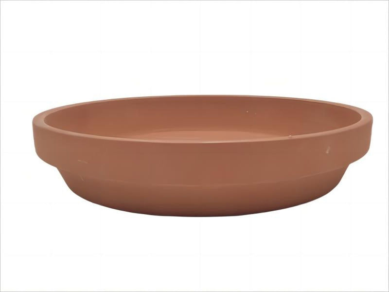 素焼きテラコッタ植木鉢用トレイ（５号用）１２．５ｃｍ