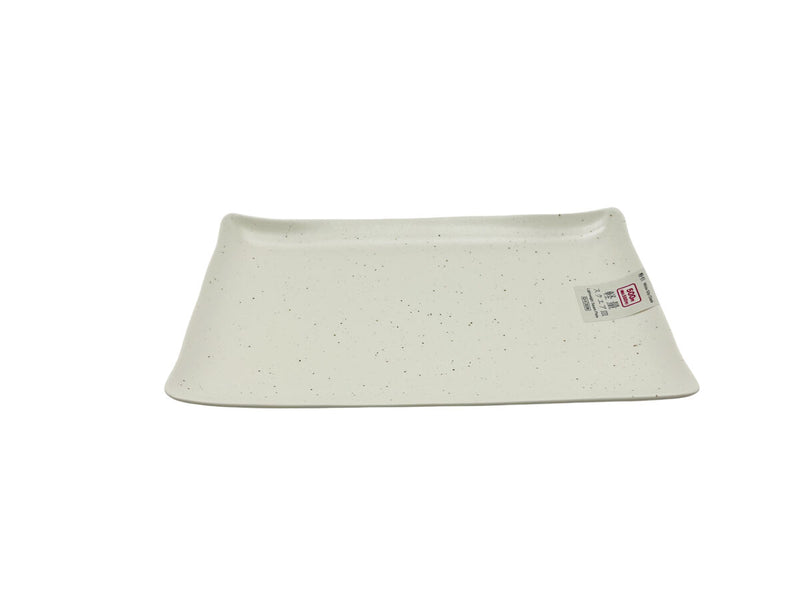 軽量スクエア皿（粉引）２２ｃｍ×１３ｃｍ×２ｃｍ