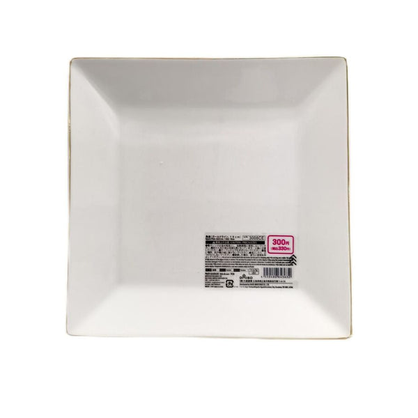 角皿（ゴールドライン、19cm） -100均 通販 ダイソーオンライン