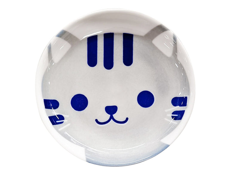 丸皿（猫、Ｃ、９．５ｃｍ）