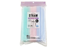 ストロー（スムージー用、パステル、８０本）