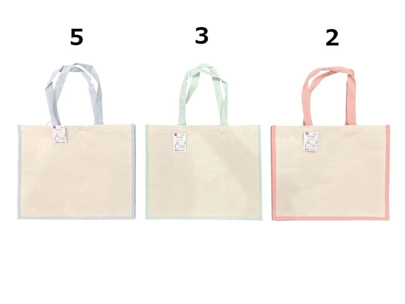 長方形バッグ（ピンク・グリーン・サックスブルー）