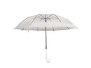 バイカラー傘（ＷＨ×クリア）