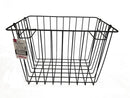 ワイヤーバスケット（ブラック）３４ｃｍ×２５ｃｍ×２４ｃｍ