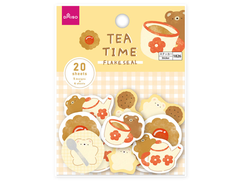 フレークシール（Ｓｗｅｅｔ　Ａｎｉｍａｌｓ、クマ、２）