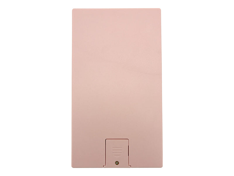 アルミ電卓（ピンク、ゴールドカラー） -100均 通販 ダイソー