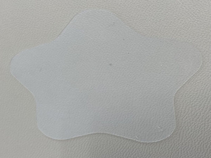 ＵＶレジン用クリアフィルム（レジンシェイカーパーツ、スター、１２枚）