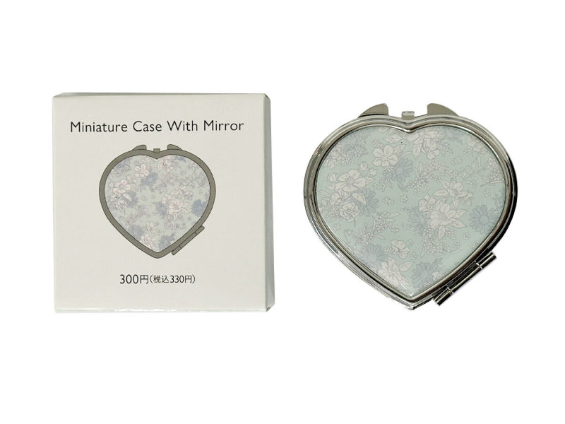 ミラー付ミニケース（ハート、ＢＬ）
