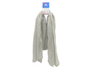 スカーフ（プリーツ、グレー）１３０ｃｍ×３０ｃｍ