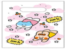 横マチハンドルバッグ（韓国スタイルキャラクター、６枚）１３ｃｍ×１９ｃｍ×６ｃｍ