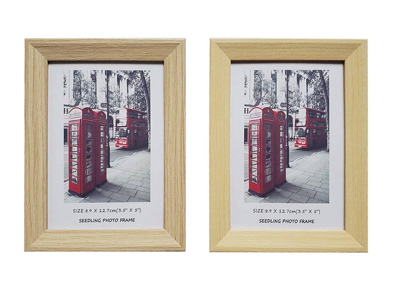 木目柄フォトフレーム（Ｌ判）