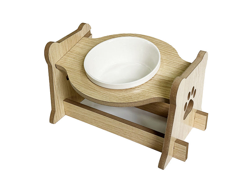 高さが変えられるフードボウル