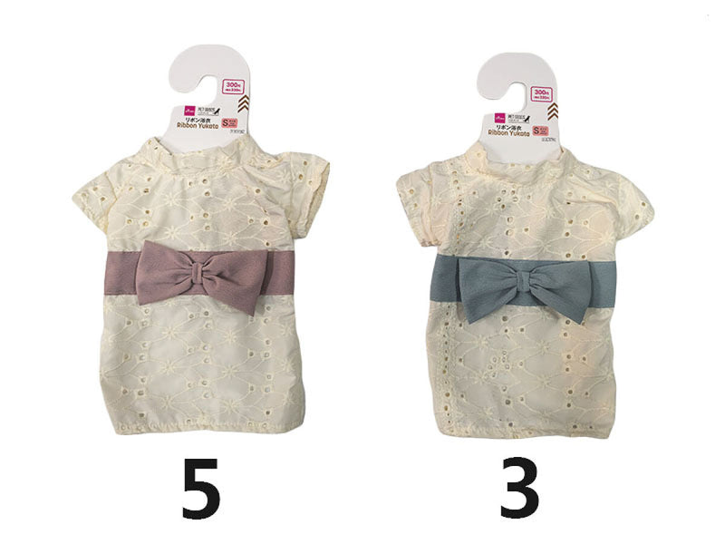 ペット服（リボン浴衣、Ｓ）