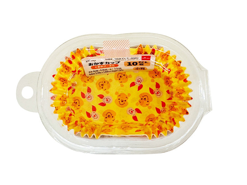 おかずカップ、１０枚（くまのプーさん）８ｃｍ×４．８ｃｍ×３．５ｃｍ