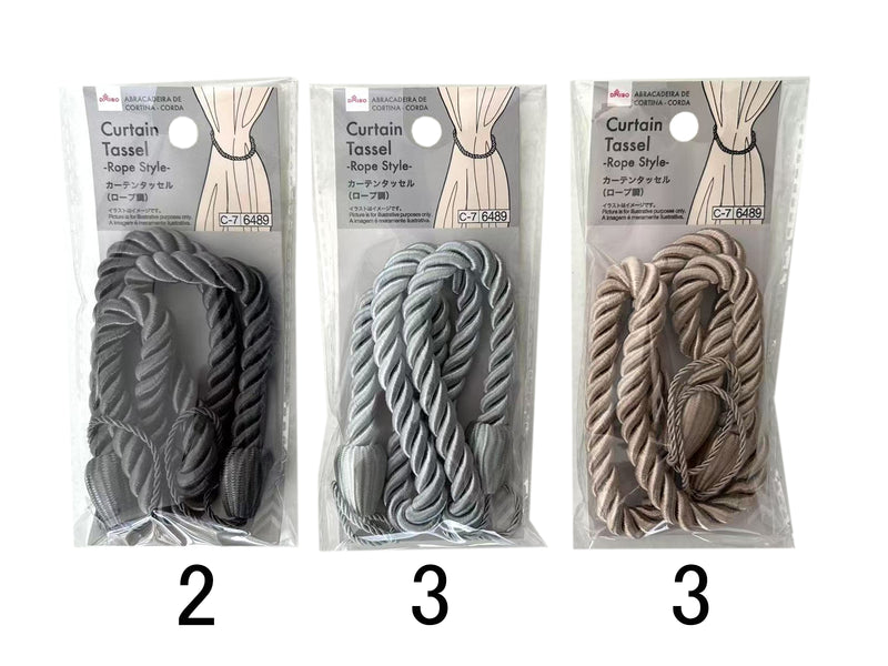 カーテンタッセル（ロープ調）