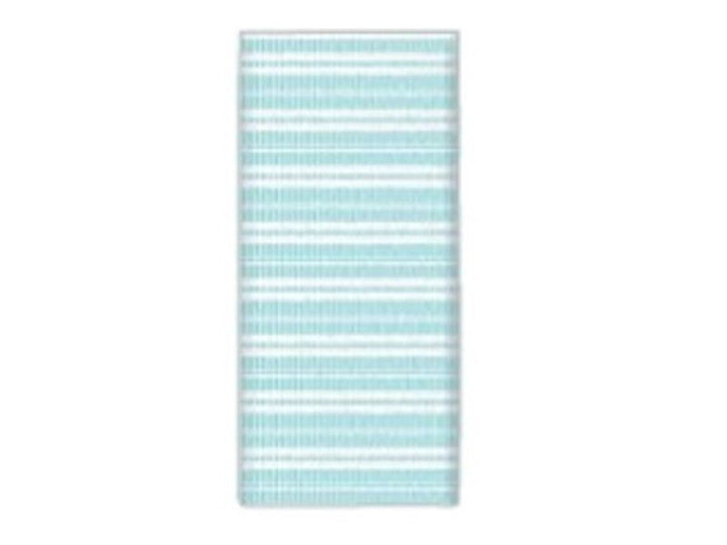 ６６ナイロンボディタオル（厚手、ブルー、ふつう）