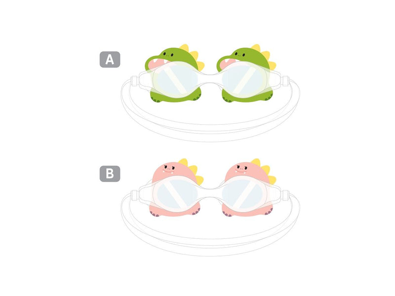 キャラクターゴーグル（恐竜２種）