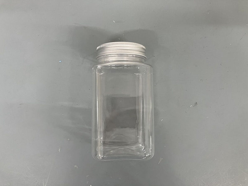 アルミ蓋キャニスター（角型）　４５０ｍＬ